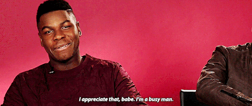 theforcesource:John Boyega and Oscar Issac Read Hilarious Thirst Tweets
