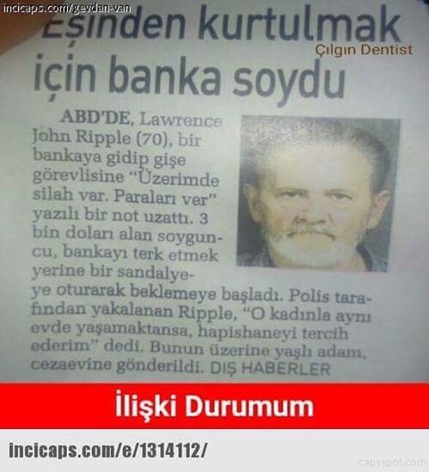 Eşinden kurtulmak için...