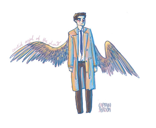 captainshroom:drawing cas is my therapy