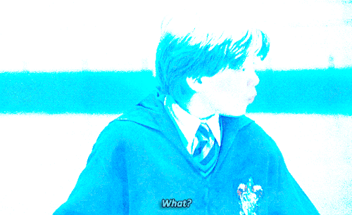 arthurpendragonns:Ron Weasley being #A MOOD in HARRY POTTER AND THE PHILOSOPHER’S STONE &