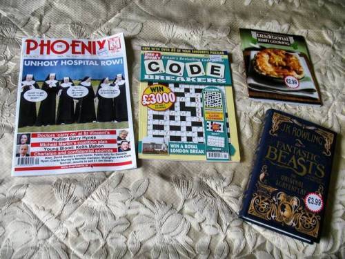 It Was Raining Hard And I Didn't Understand The Concept Of The #bookstore / #newsagent So My Choice Of