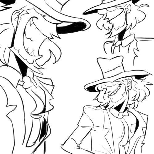 zoetheduckling:jigen big grin moment