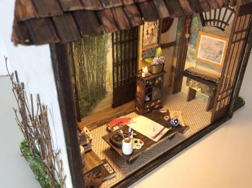 archatlas: Artist Crafts Miniature Replicas of Japanese Houses Filled With Traditional Details Simon