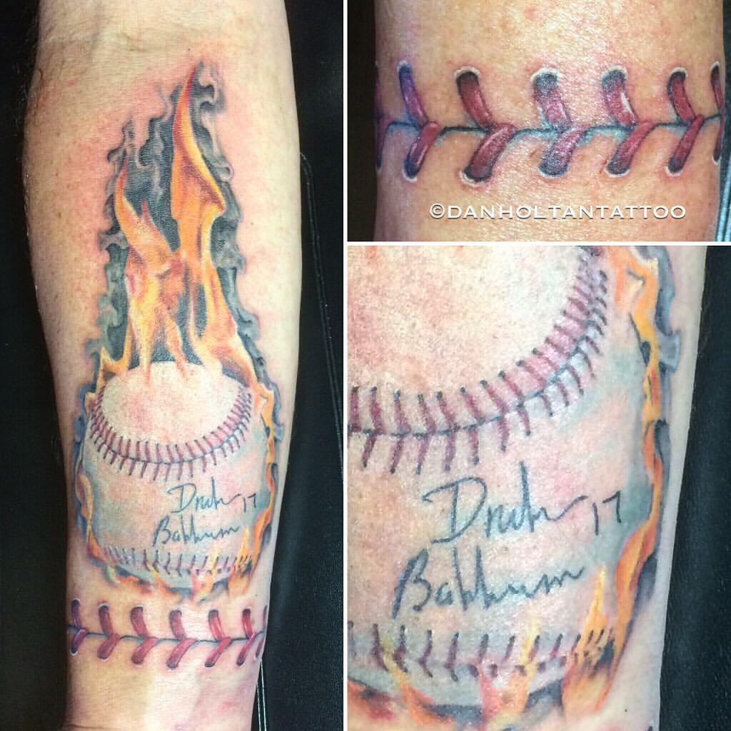 BaseBall by Joseph Pasternak: TattooNOW