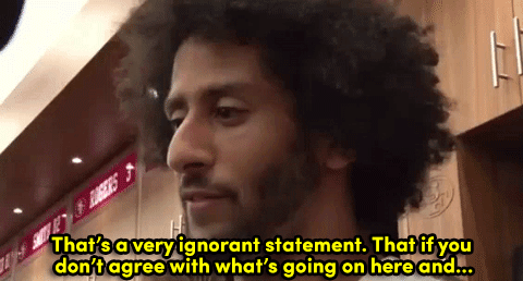 the-movemnt:Watch: Colin Kaepernick calls out both Trump and Clinton after the debatefollow @the-mov
