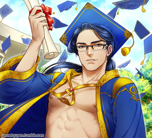 Q Poppa&hellip; that’s not how you’re supposed to wear your academic gown&hellip; Q Poppa&hellip; Oh