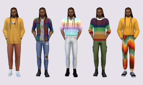 HAPPY PRIDE MONTH! For my second pride month lookbook, I’ve put together a collection of mascu