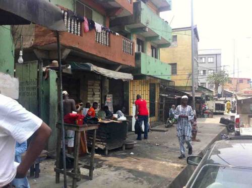 Street Scene, Bamgbose Street, Lagos Island, Nigeria. #JujuFilmsStreet Scene, Bamgbose Street, Lagos