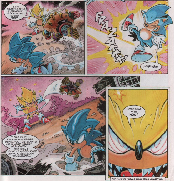 NettoRb - Fleetway Super Sonic - Sonic Fleetway comics