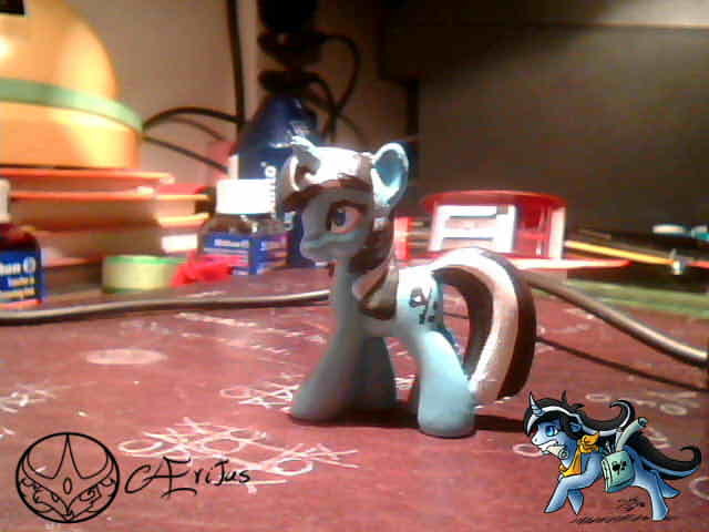 YAYS Custom Deli Colored over a Blind Bag Twilight, she&rsquo;s missing her scarf