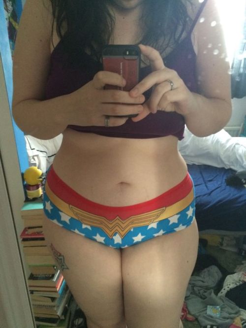 dirtygetsmessy: So I’ve been going to the gym lots and I’m happy, BUT CHECK OUT MY NEW UNDIES .