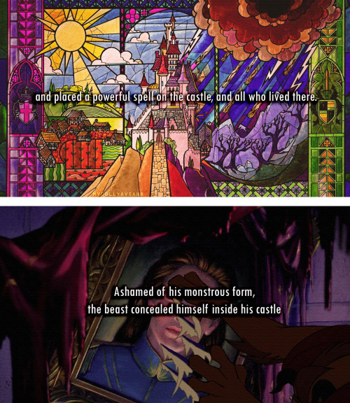 rinwolfy:  iloveeucalyptus:   Beauty and the Beast prologue  All I’m saying is that the witch was a little bit harsh on an ELEVEN YEAR OLD.  ain’t it weird that his 11 year old self in the portrait looks exactly like his 21 year old self
