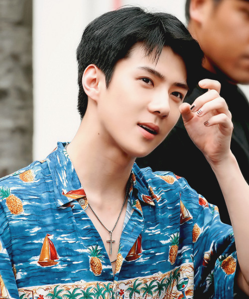sehurn:sehun ‘the war’ fansign (170813)