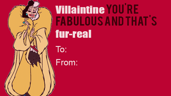 isntitstritch:  in-my-blood-my-holy-wine:  disneytasthic:  Disney Villain Villaintines!