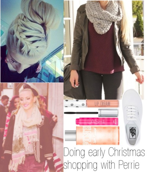 Doing early Christmas shopping with Perrie by marissaackles997 featuring vans sneakers ❤ liked on Po