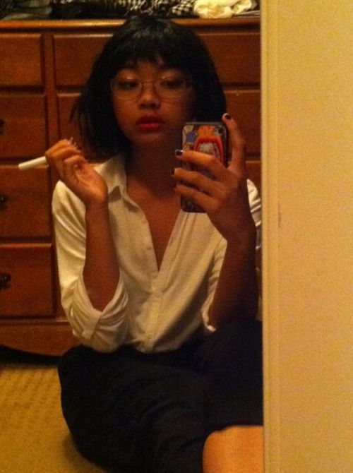 theamericandictionary:tbh I could just be Mia Wallace……….