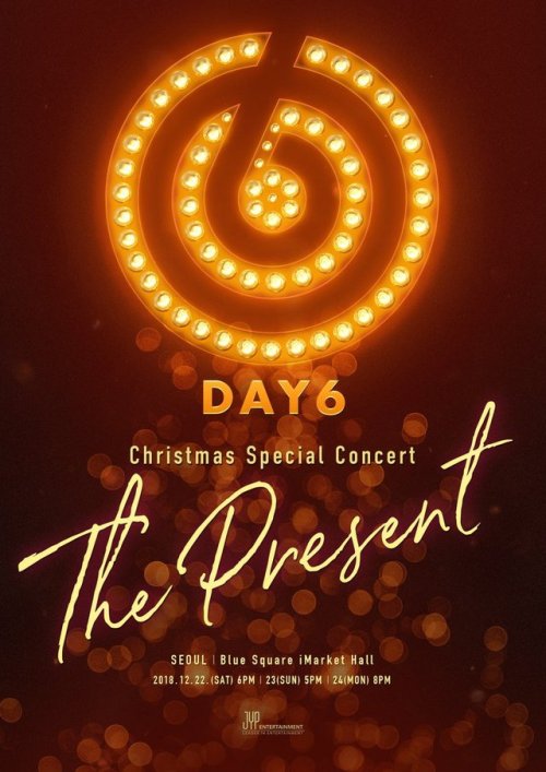 fuckyeahkimwonpil:DAY6 Christmas Special Concert ‘The Present’ 개최