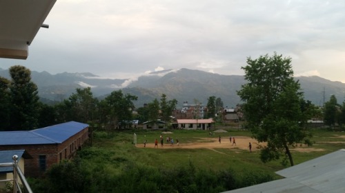 Nuwakot 2074/7/4 view from my room