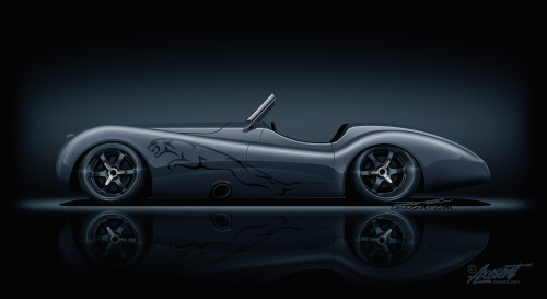 Jaguar Roaster kit car / concept www.axesent.com    https://www.facebook.com/axesentcreations https: