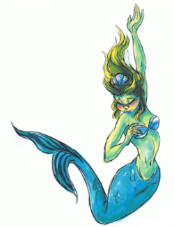 moonlight-dragon:  The little mermaid: Concept