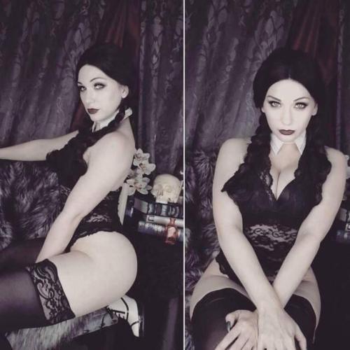 cosplay-galaxy:  Cosplayer: Jennifer Van Damsel Cosplay: Wednesday Addams