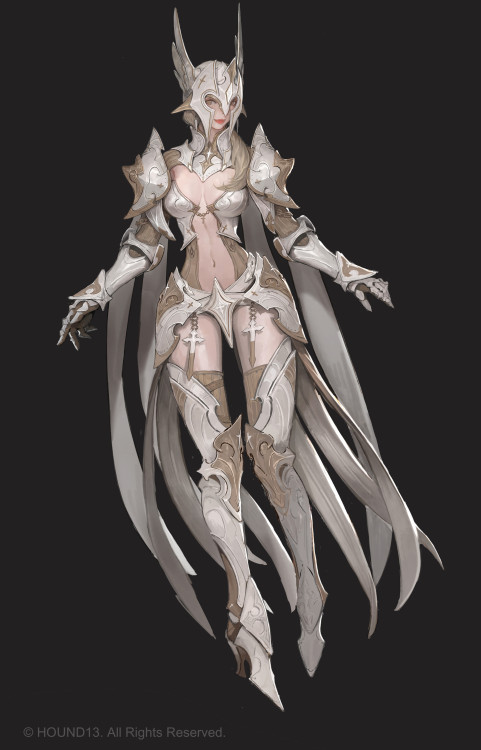 Hundred soul_White Knight minju Oh https://www.artstation.com/artwork/mqVrOv