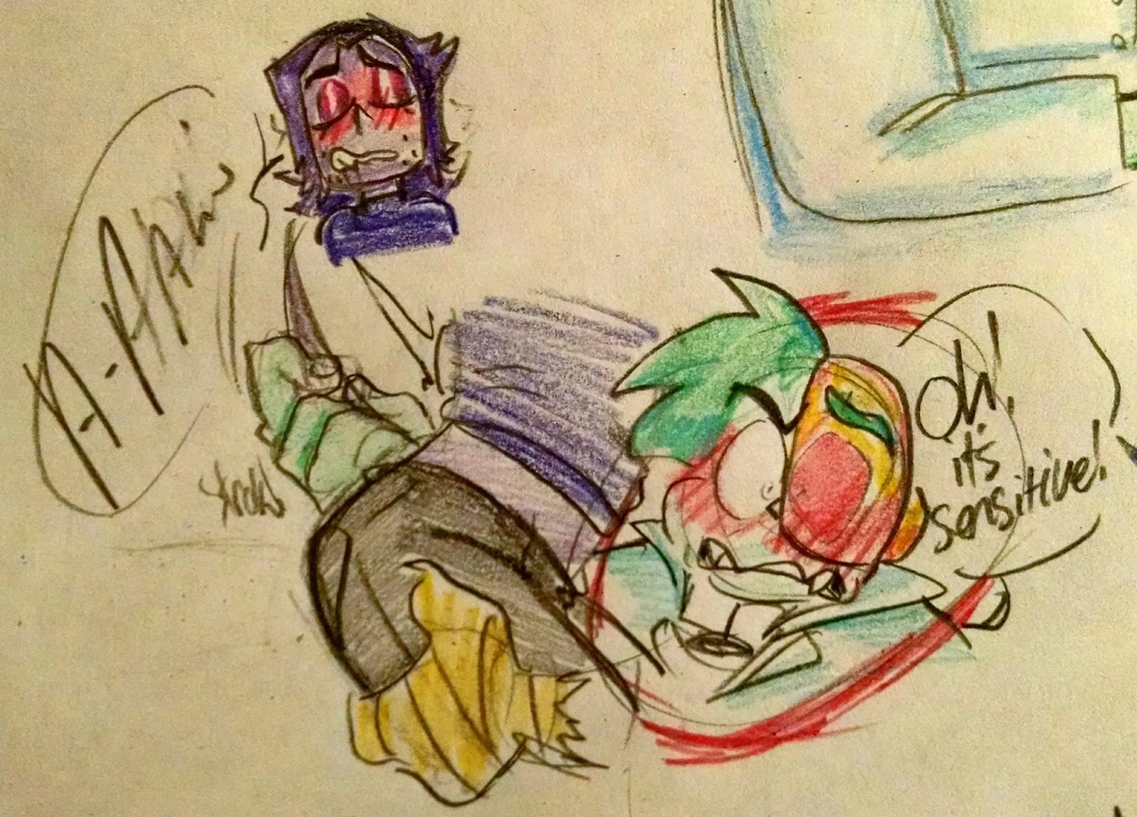 notsafeforroskii:  Oops! Surprise​ boxy!
