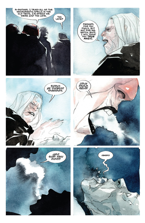 Don’t forget to pre-order ASCENDER #1 by Jeff Lemire &amp; Dustin Nguyen with your local comic shop.