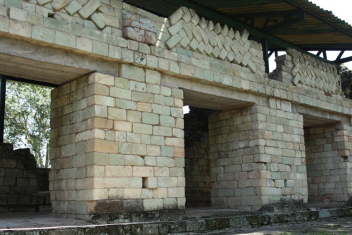 Popol Nah, the Council House (Copán, Honduras).