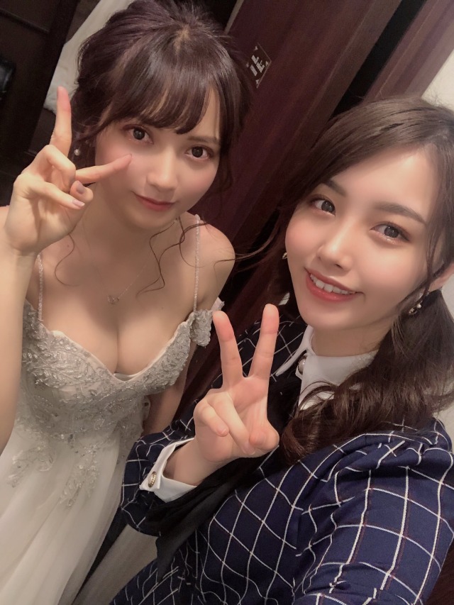 桃月なしこ、Birthday event 
Nashiko is beautiful in wedding dress???