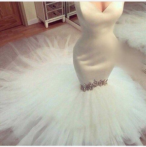 promdresses-dreamprom: mermaid wedding dress