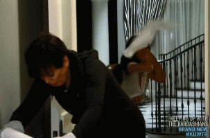 wodkat:  me helping out around the house 