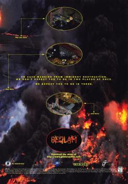 vgprintads:  ‘Bedlam’[PC / Mac / PS1