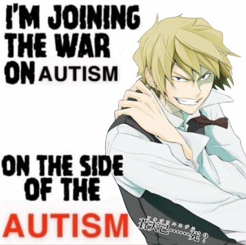 User Autisticshizuo Posts Autistic Shizuo Content? Shocking