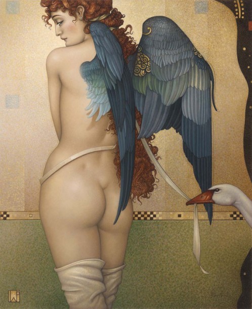 thortumb:  Michael Parkes - Surreal Paintings and Drawings