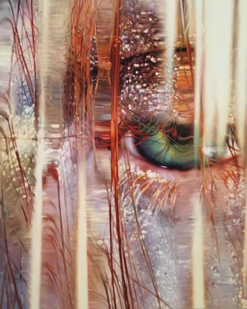 Since her 1990 Food Porn series, Marilyn Minter has worked with assistants to complete her paintings