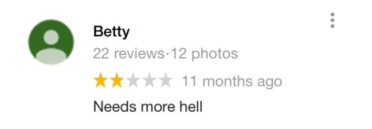 skee-ball: chuck e cheese google reviews are a freakin gold mine 