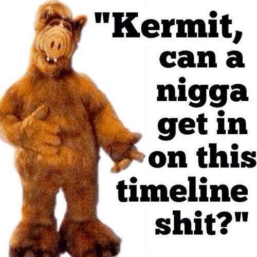 #ALFBeLike #kermit. #TimeLine #shit #lmao #lmfao #hilarious_ecards #80s #90s