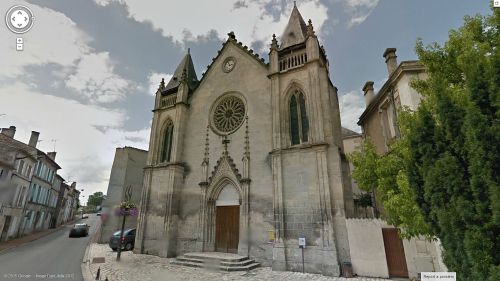 streetview-snapshots:Eglise Saint Jacques, Rue Claude Boucher, Cognac