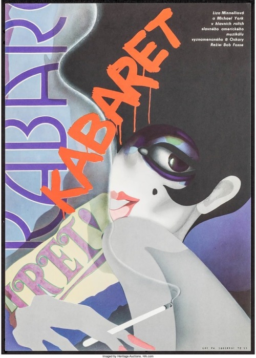 nekasuz: Cabaret (Allied Artists, 1975). First Release Czech Poster.Starring Liza Minnelli, Michael 