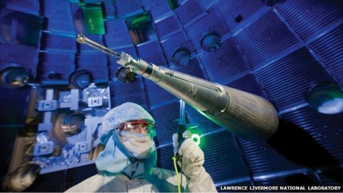 Nuclear fusion milestone passed at US lab | BBC NewsResearchers at a US lab have passed a crucial mi