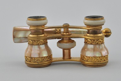 highvictoriana:   Late 19th century ornate opera glasses.  