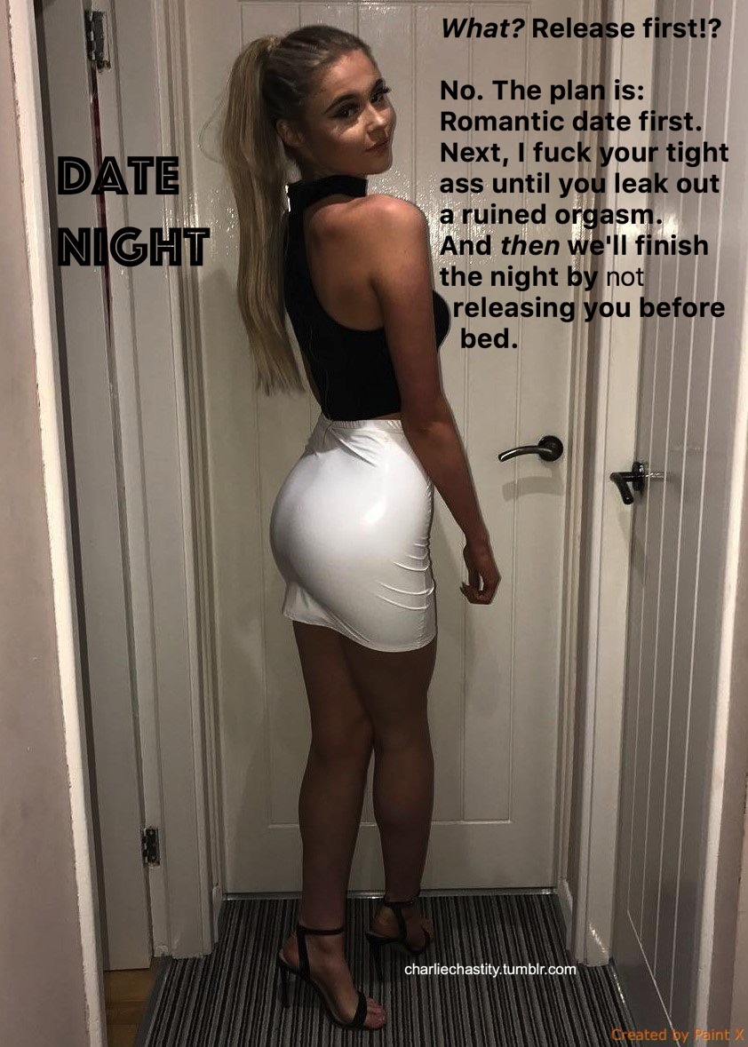 Date NightWhat? Release first!?No. The plan is: Romantic date first. Next, I fuck