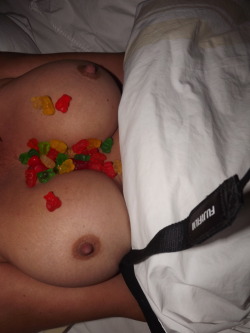 naughtyfunblog:  Anyone for jelly babies?  those look like gummy bears&hellip;and I love gummy bears. 