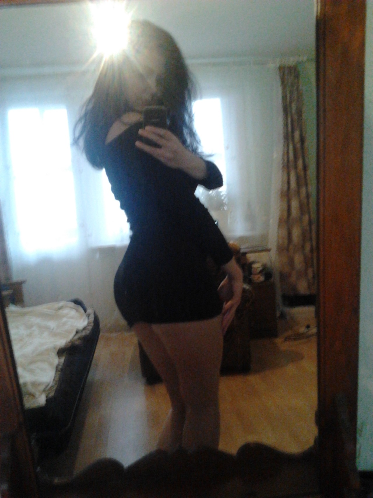 obsessed-with-caramel:  yes, the purpose of this photo was to show off my great ass.