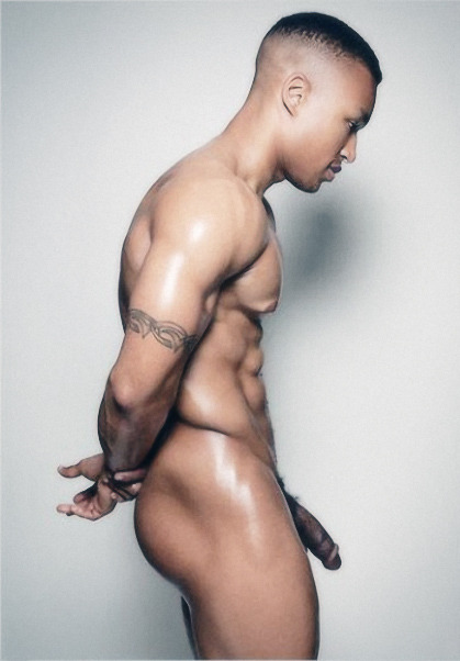 idmakeyouscream:  dominicanblackboy:  A hot moment with sexy gorgeous hot muscle