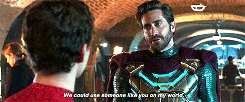 gyllenhaaldaily:Jake Gyllenhaal as Quentin Beck/ Mysterio in Spider-Man: Far From Home (2019)
