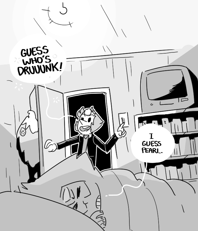 I’m still pretty back on forth on whether pearl should be wallace, or if it should