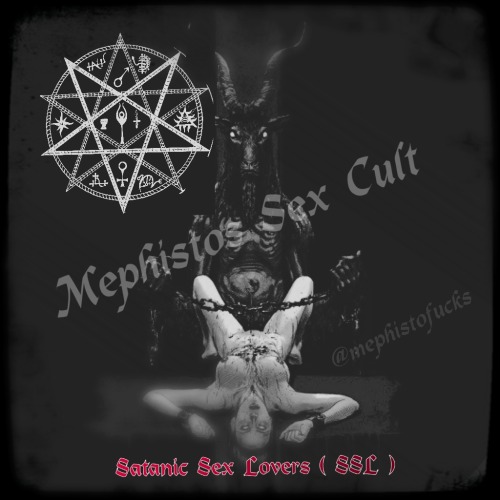 mephistossexcult: Now here. Mephistos Sex Cult.#Satanic and #Blasphemic #Porn, #Swinger, #BDSM, #Rit