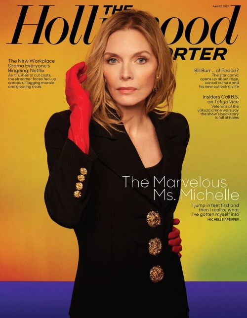 Michelle Pfeiffer by Austin Hargrave | The Hollywood Reporter. April 2022